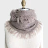 Latierra - Sierra Hand Brushed Alpaca Scarf -Nic Zoe Fashion Store AACSC070TAUPRODUCT 01