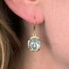 Tat2 Designs - Gold Pavia Coin & Frame Earrings -Nic Zoe Fashion Store E067GLDVSCLRSILPRODUCT 01