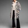 Gold Label Textured Double Knit Diamond Coat -Nic Zoe Fashion Store ELVF259105 NUM PRODUCT 01