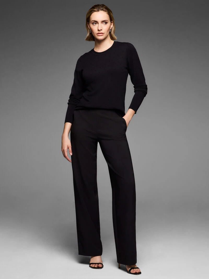 Gold Label Silk Blend Dotty Texture Sweater 4 Gold Label Silk Blend Dotty Texture Sweater - Image 2