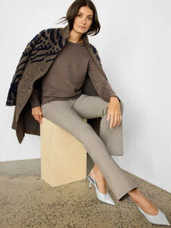 Pure Cotton Crew Neck Sweater