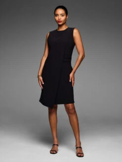 Gold Label Knit Scuba Angled Dress