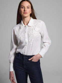Gold Label Embellished Shirt