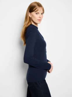 Perfect Knit Rib Polo -Nic Zoe Fashion Store F251071 DID PRODUCT 03