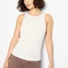 Trimmed Perfect Knit Ribbed Tank -Nic Zoe Fashion Store F251093 SRC PRODUCT 01