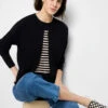 Snap It Up Pure Cotton Cardigan -Nic Zoe Fashion Store F251103 BLX PRODUCT 01
