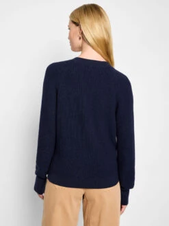 Shaker Stitch Wrap Sweater -Nic Zoe Fashion Store F251112 DID PRODUCT 04