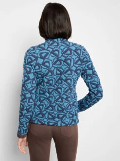 Quilted Faux Leather Trim Jacket -Nic Zoe Fashion Store F251113 BLT PRODUCT 04