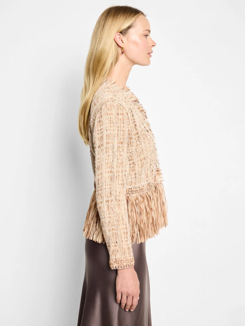 Iconic Cork Fringe Knit Jacket 7 Iconic Cork Fringe Knit Jacket - Image 5
