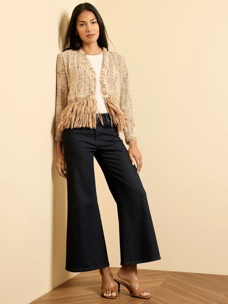 Iconic Cork Fringe Knit Jacket 9 Iconic Cork Fringe Knit Jacket - Image 7