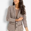 Pixel Knit Jacket -Nic Zoe Fashion Store F251173 BWL PRODUCT 01