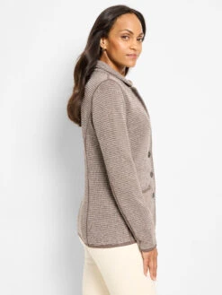 Pixel Knit Jacket 8 Pixel Knit Jacket -Nic Zoe Fashion Store F251173 BWL PRODUCT 03