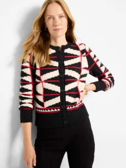 Scarlet Angles Cardigan