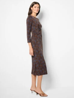 Feather Fern Knit Dress -Nic Zoe Fashion Store F251255 BNM PRODUCT 03