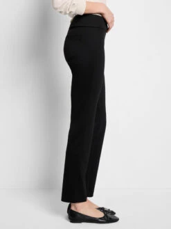 29.5" Copley Straight Drapey Ponte Pant -Nic Zoe Fashion Store F251371 BLX PRODUCT 03