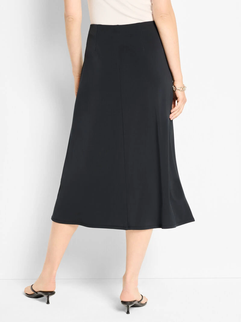 Knit Crepe Slip Skirt 6 Knit Crepe Slip Skirt - Image 4