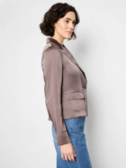 Day Gloss Tuxedo Jacket -Nic Zoe Fashion Store F251530 COC PRODUCT 03