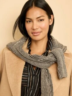 Mini Painted Stripe Shirt -Nic Zoe Fashion Store F251621BLMPRODUCT 05