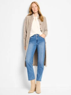 Falling Chiffon Long Sleeve Top -Nic Zoe Fashion Store F251623 CLC PRODUCT 02