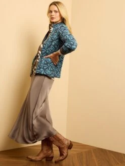 Day Gloss Slip Skirt -Nic Zoe Fashion Store F251706COCPRODUCT 02A