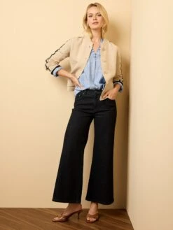 Dashing Dusk Knit Bomber Jacket