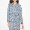 Brushstrokes Long Sleeve Devon Dress