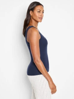 Shimmer Trimmed Tank -Nic Zoe Fashion Store M251023DIDPRODUCT 03