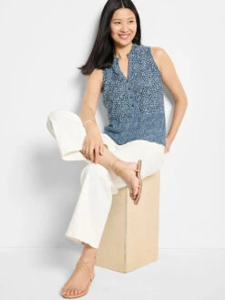 Coastal Geo Knit Tank