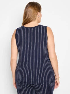 Destination Stripe Knit Tank 9 Destination Stripe Knit Tank -Nic Zoe Fashion Store M251142WIMIPRODUCT 04