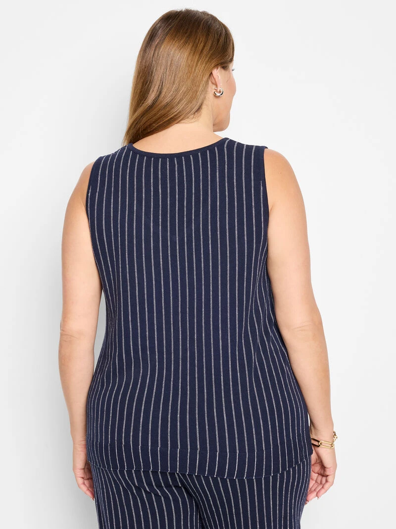 Destination Stripe Knit Tank 6 Destination Stripe Knit Tank - Image 4