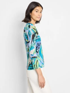 Island Beat 4-Way Cardigan -Nic Zoe Fashion Store M251159BLTPRODUCT 03