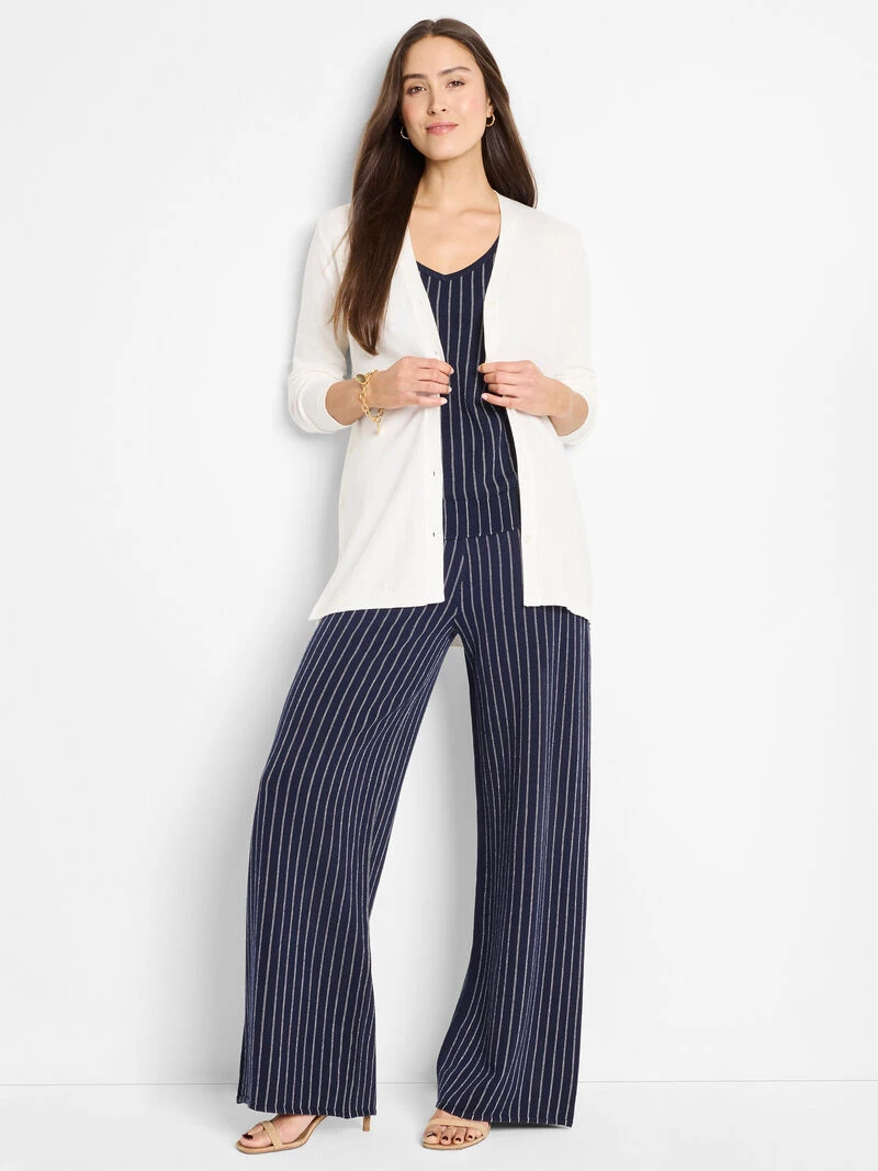 27" Destination Stripe Wide-Leg Knit Pant 4 27" Destination Stripe Wide-Leg Knit Pant - Image 2