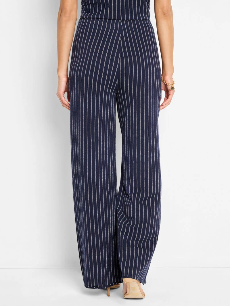 27" Destination Stripe Wide-Leg Knit Pant 6 27" Destination Stripe Wide-Leg Knit Pant - Image 4