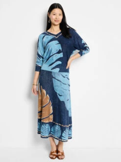 Twilight Front Knit Skirt -Nic Zoe Fashion Store M251382BLTPRODUCT 02