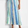 Coast Crush Knit Skirt 1 Coast Crush Knit Skirt -Nic Zoe Fashion Store M251383BLTPRODUCT 01