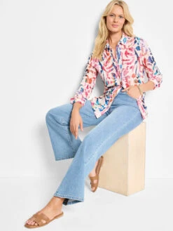 Color Wash Cotton Shirt