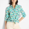 Bright Spot Cotton Crinkle Shirt -Nic Zoe Fashion Store M251615AQLPRODUCT 01