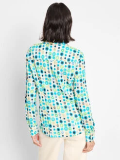 Bright Spot Cotton Crinkle Shirt -Nic Zoe Fashion Store M251615AQLPRODUCT 04