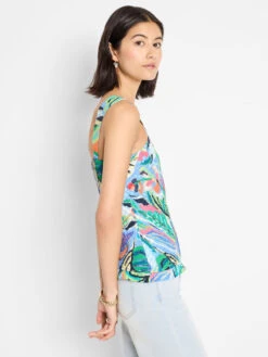Island Beat Smocked Tank -Nic Zoe Fashion Store M251623BLTPRODUCT 03