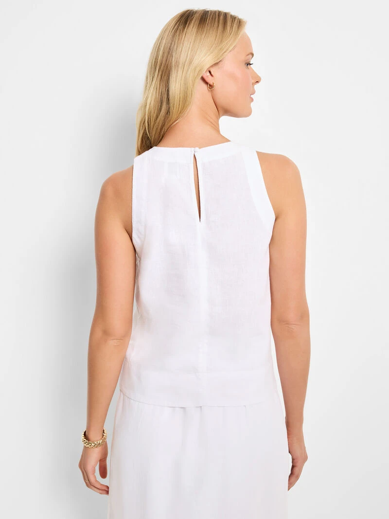 Rumba Linen Pop On Tank 6 Rumba Linen Pop On Tank - Image 4