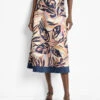 Terracotta Garden Skirt -Nic Zoe Fashion Store M251703NUMPRODUCT 01