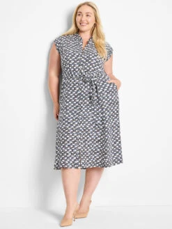Basketweave Ecovero Sonni Dress