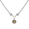 Tat2 Designs - Vintage Silver Mini Coin & Horsebit Necklace