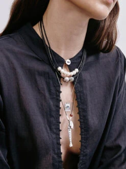 Chan Luu - Fish Charm Necklace -Nic Zoe Fashion Store NS15284 BLM 03