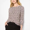 NZT Long Sleeve Printed Boat Tee -Nic Zoe Fashion Store NZTF252046 NUM PRODUCT 01