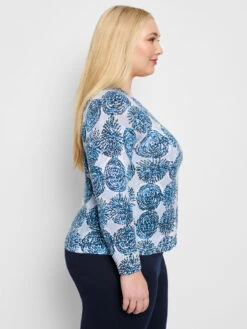 Sand Dollar Supersoft Sweater -Nic Zoe Fashion Store S251178WBLTPRODUCT 03