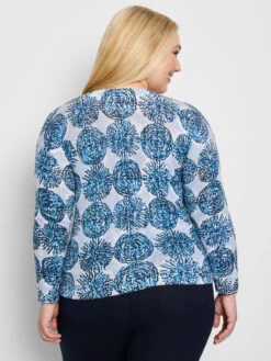 Sand Dollar Supersoft Sweater -Nic Zoe Fashion Store S251178WBLTPRODUCT 04