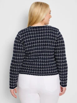 Mixed Up Sweater Jacket -Nic Zoe Fashion Store S251179WIMIPRODUCT 04