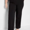31" Stretch Knit Suiting Lenox Wide-Leg Pant 1 31" Stretch Knit Suiting Lenox Wide-Leg Pant -Nic Zoe Fashion Store S251373WBLXPRODUCT 01