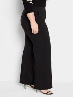 31" Stretch Knit Suiting Lenox Wide-Leg Pant -Nic Zoe Fashion Store S251373WBLXPRODUCT 03